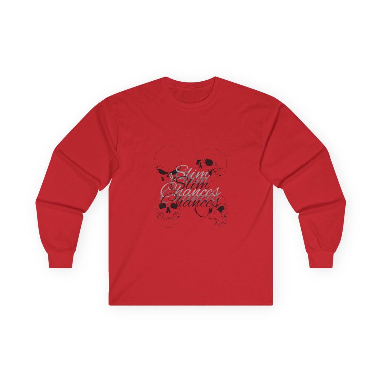 Slim Chances Skull Longe Sleeve