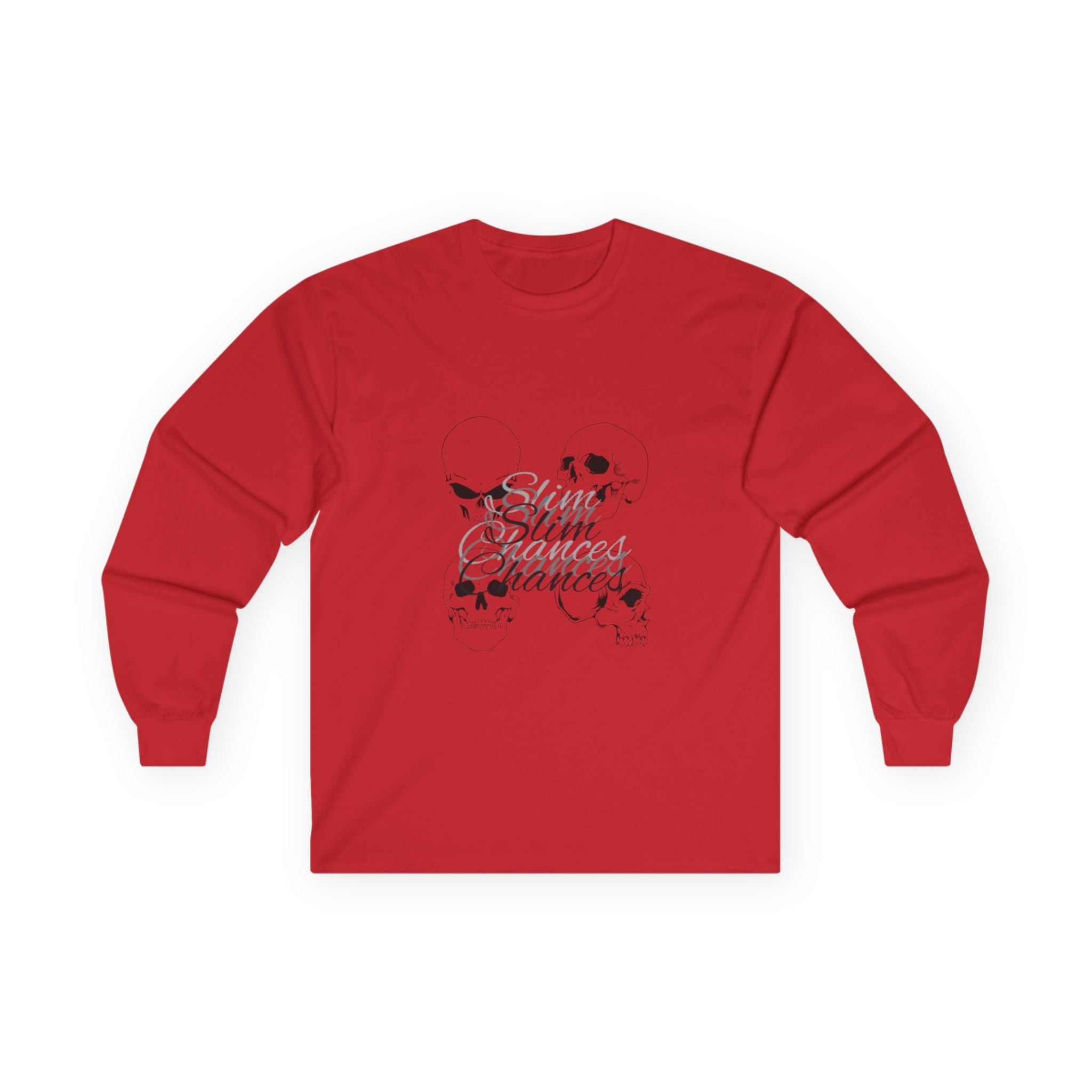 Slim Chances Skull Longe Sleeve
