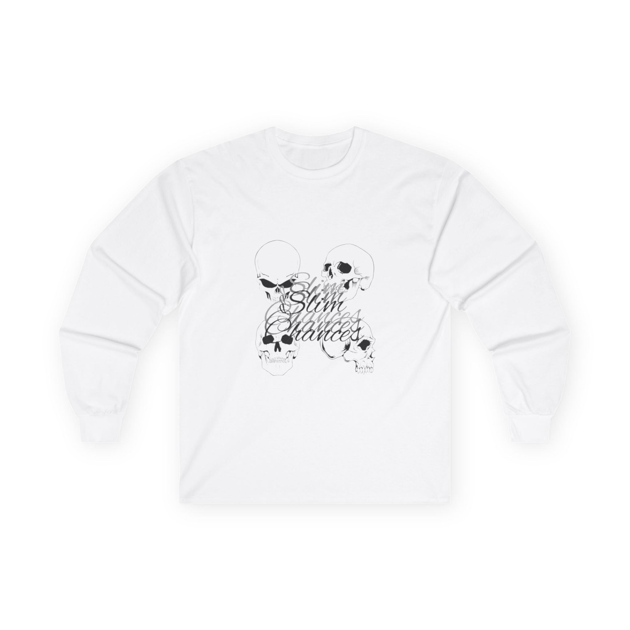 Slim Chances Skull Longe Sleeve