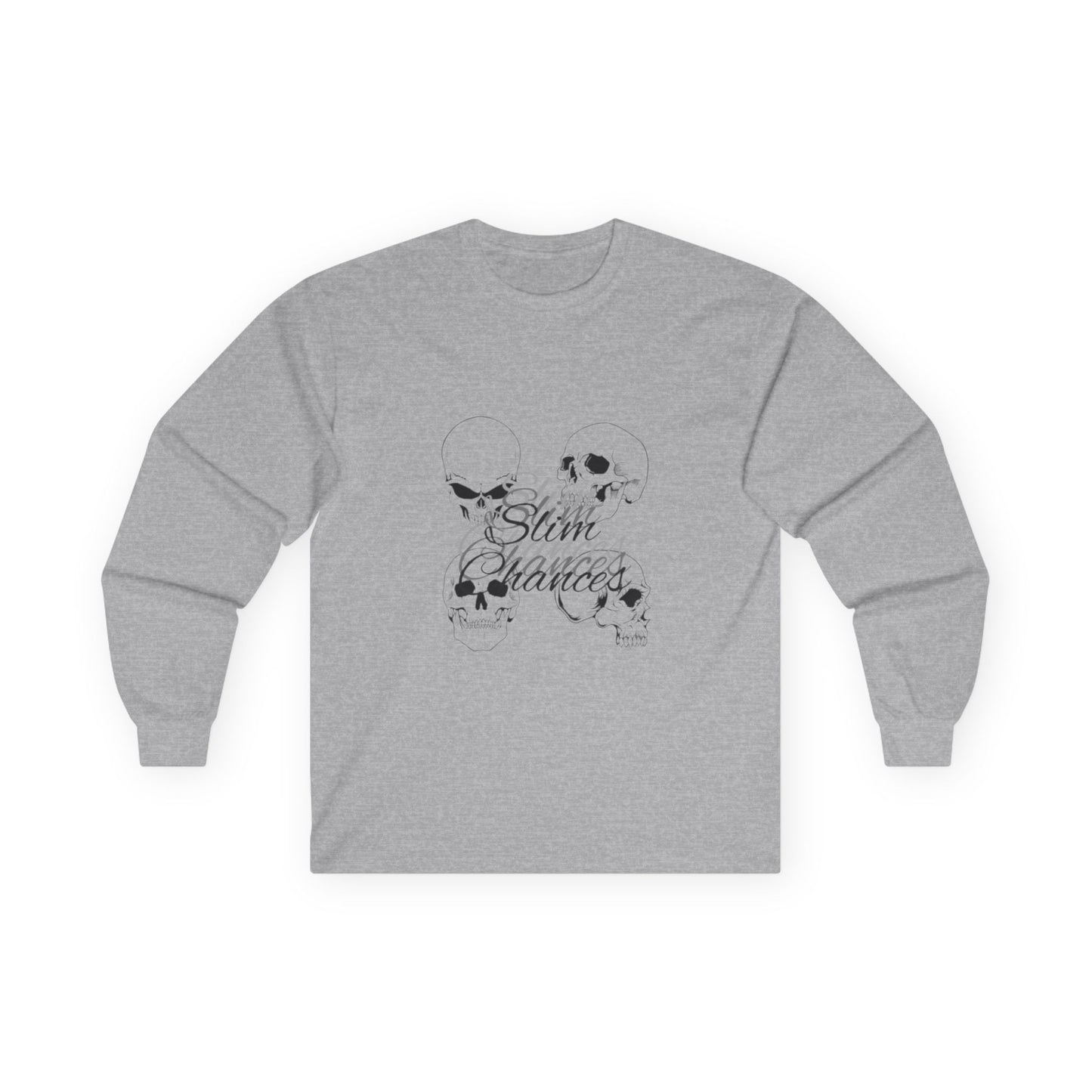 Slim Chances Skull Longe Sleeve